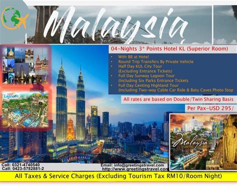 travel and tour packages in malaysia